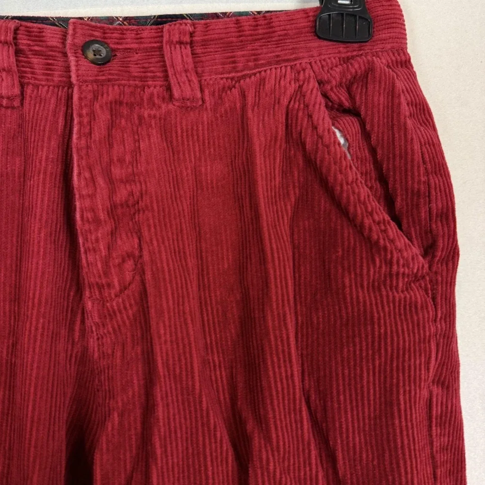 The Children's Place Pants Boys 14 27x28 Red Corduroy Chino Twill Casual School